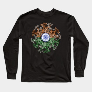 India-tiranga Long Sleeve T-Shirt